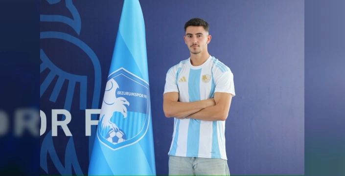 Erzurumspor'da Transfer Heyecanı: Amar Gerxhaliu Mavi-Beyazlı Oldu