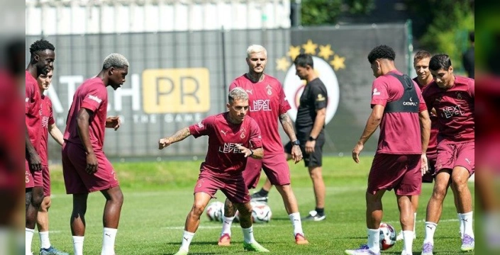 Galatasaray Avusturya'da: Admira Wacker maçı öncesi son hazırlıklar