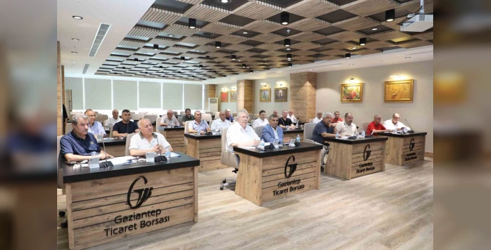 Gaziantep Ticaret Borsası: Kuraklık, Yangınlar ve Faiz İndirimi Değerlendirildi