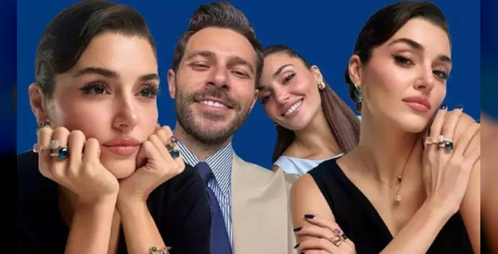 Hande Erçel'in yeni pozlarına beğeni yağdı