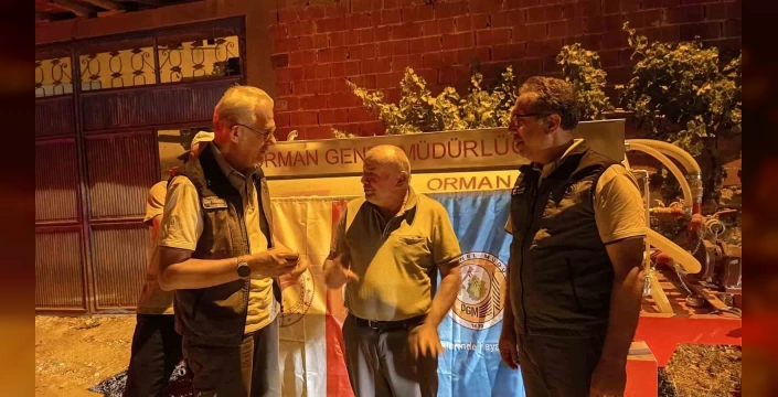 Harmancık'ta yangına müdahale eden Ramazan Doğan'a müjde: Yeni su tankeri hediye edildi