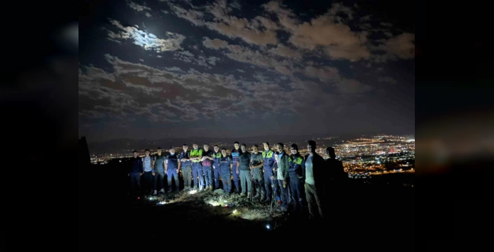 Harput'ta gece yürüyüşü