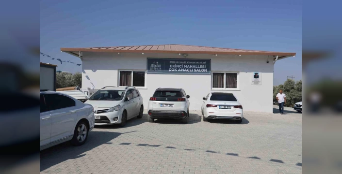 Hatay'da yeni çok amaçlı salon hizmete açıldı