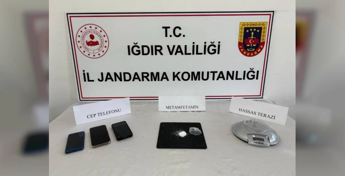 Iğdır'da uyuşturucu operasyonu: 1 tutuklama