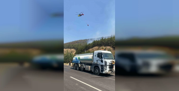İnegöl Belediyesi, Bilecik Yangınlarına Destek Verdi