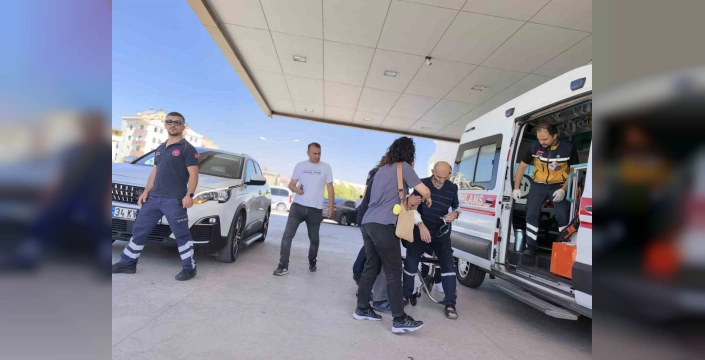 İnegöl'de işçi makineden fırlayan ahşap parçası yüzünden yaralandı