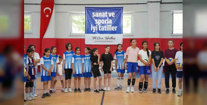 Kahta'da Yaz Spor Okulları: Gençlerimize Spor ve Eğitim Birlikte