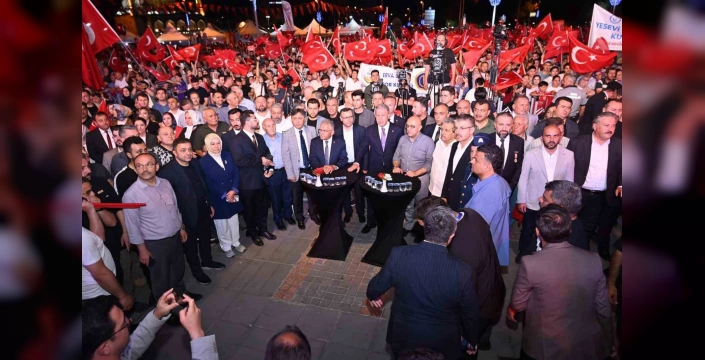Kayseri OSB, 15 Temmuz etkinliklerinde yer aldı