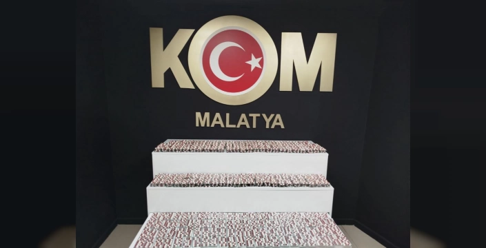 Malatya'da Büyük Operasyon: 8000'den Fazla Sentetik Ecza Ele Geçirildi