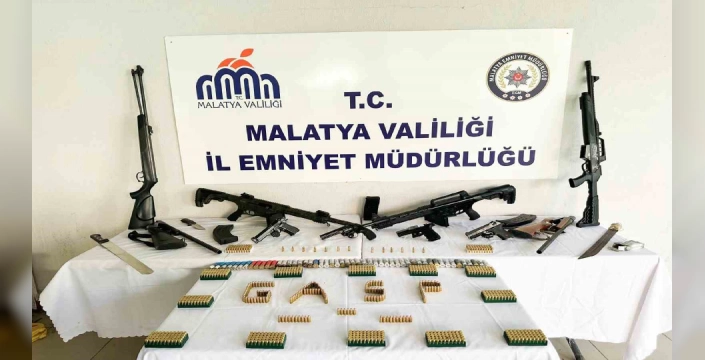 Malatya'da silah teşhiri: 29 gözaltı