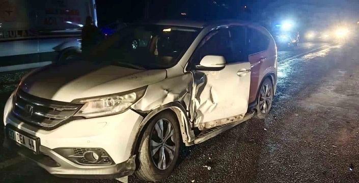 Malatya'da trafik kazası: 4 kişi yaralandı