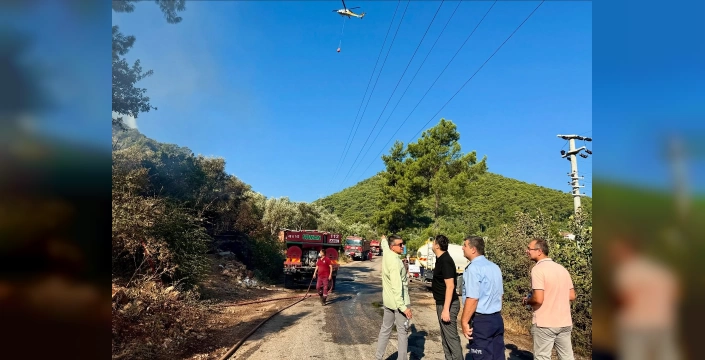 Muğla'da Orman Yangını Kontrol Altına Alındı