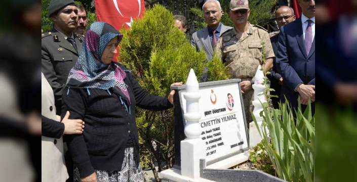 Necmettin Yılmaz şehit edilişinin 8. yılında anıldı
