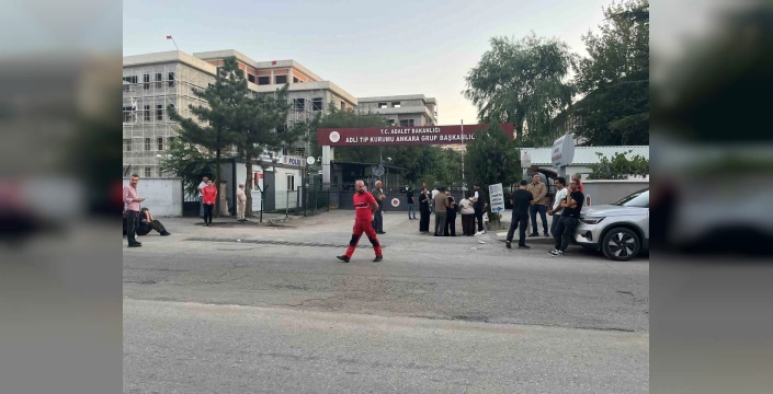 Orman Yangını Şehitleri Ankara'da: Acılı Aileler Adli Tıp Kurumu'nda