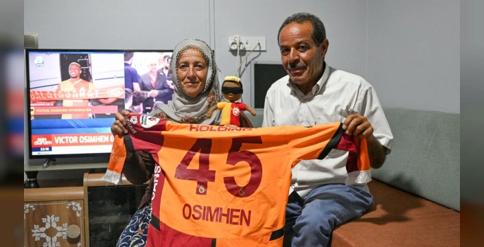 Osimhen Teyze'nin Sevinci: 'Beşinci Oğlum Geldi'