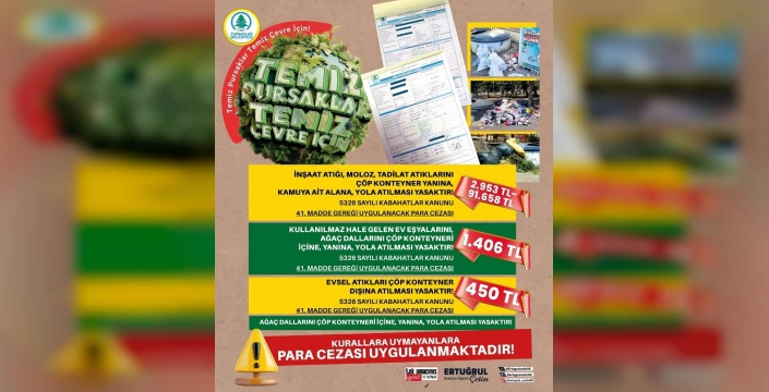 Pursaklar'da çevre kirliliğine ağır cezalar
