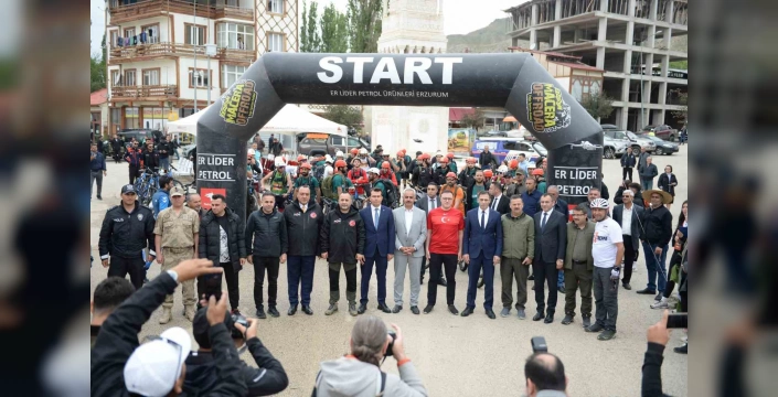 Rotamız macera palanekstrem: Narman'da bisiklet yarışlarıyla başladı