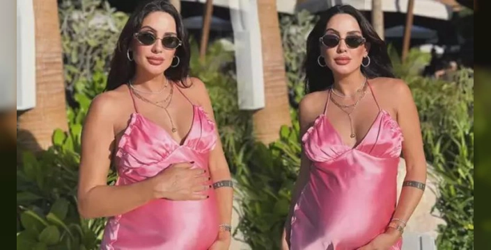 Sahra Işık, bebeği Pamir'e kavuştu: Doğum sonrası 13 kilo verdi