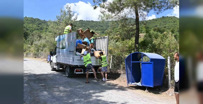 Samsun'da KapıkayaFest'te büyük başarı: 7 ton atık geri dönüşüme kazandırıldı