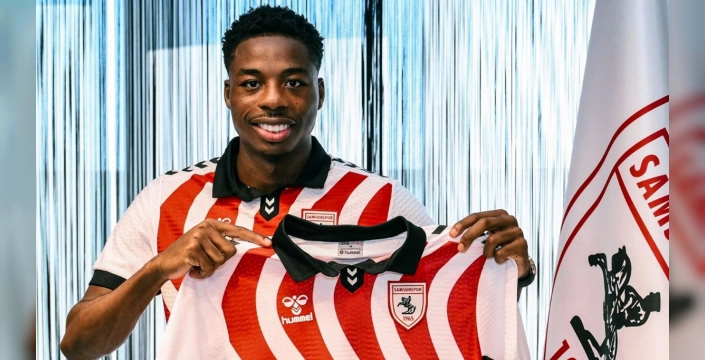 Samsunspor, Anthony Musaba ile 4 yıllık sözleşme imzaladı