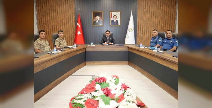 Şanlıurfa'da Güvenlik Toplantısı: Yangın ve Hırsızlık Önlemleri Tartışıldı