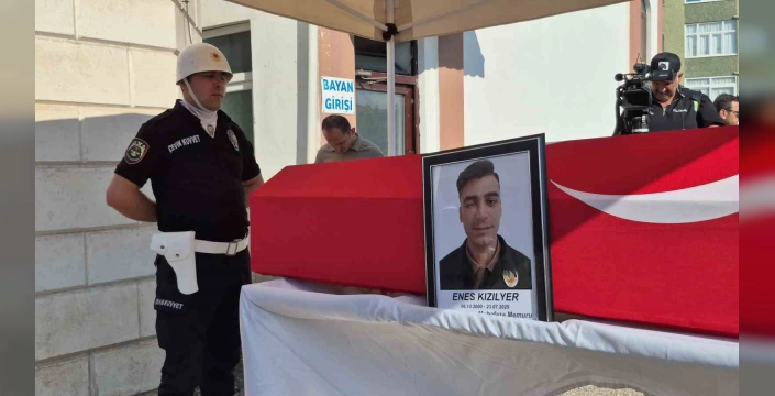 Şehit Orman Muhafaza Memuru Enes Kızılyar son yolculuğuna uğurlandı: Bakan Kacır da taziyeye katıldı