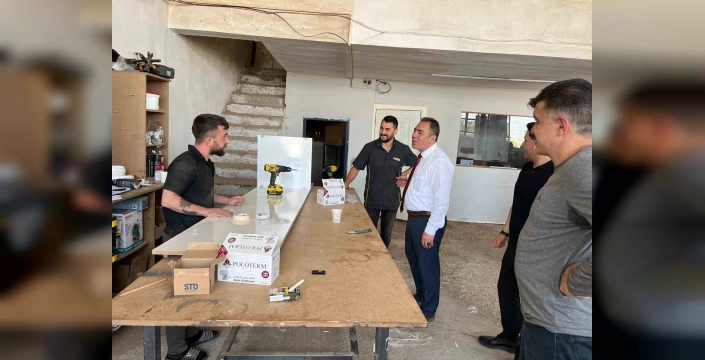 Senger, Kars sanayi esnafını ziyaret etti