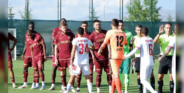 Trabzonspor, Araz Nahçıvan'a yenildi