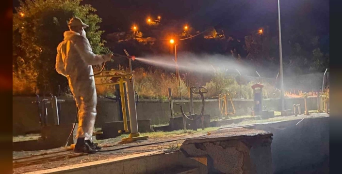 Tunceli'de Kene İlaçlama Çalışmaları Devam Ediyor