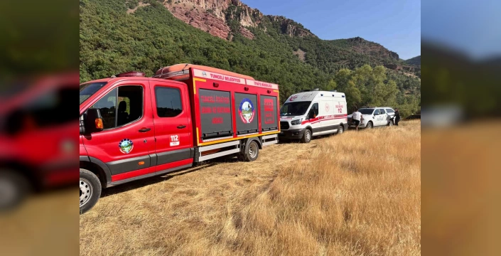 Tunceli'de trajik olay: Pülümür Çayı'nda boğulma