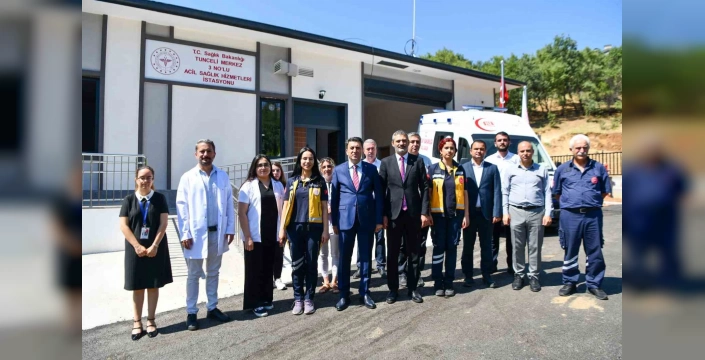 Tunceli'de Yeni Sağlık Merkezleri Hizmete Girdi