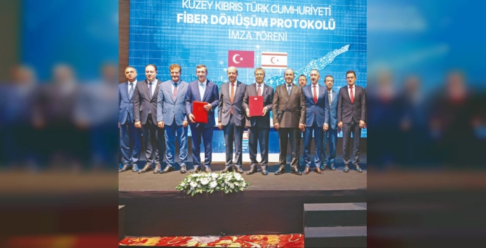 Türkiye ve KKTC arasında fiber optik protokolü imzalandı