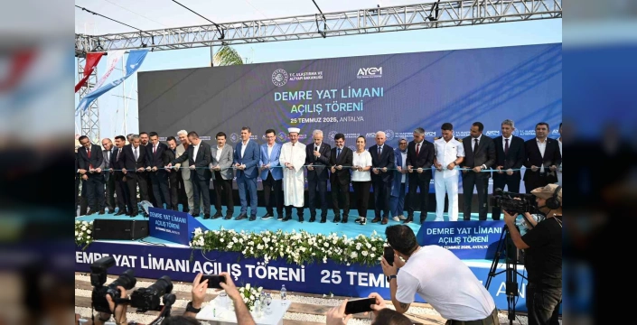 Uraloğlu Açıkladı: Demre Yat Limanı İle Türkiye Yat Turizminde Zirveye Ulaştı