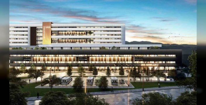 Van'da 800 yataklı şehir hastanesi için ilk kazma vuruldu