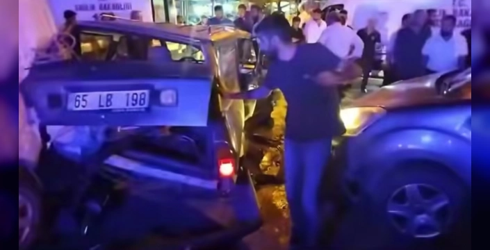 Van'da trafik kazası: 5 yaralı