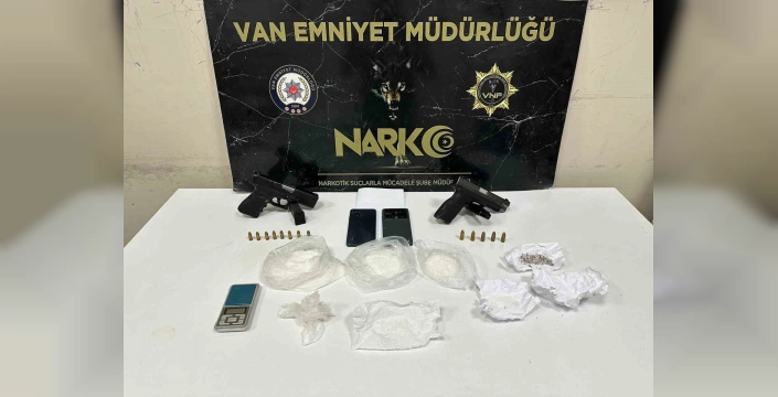 Van'da uyuşturucu operasyonu: 42 şahıs hakkında işlem yapıldı