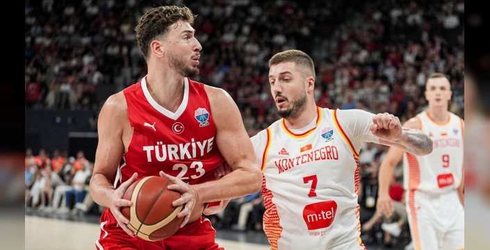A Milli Erkek Basketbol Takımı, Karadağ'ı yendi
