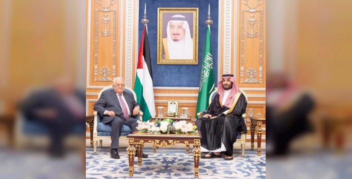 Abbas ve Suudi Arabistan lideri Filistin'i görüştü