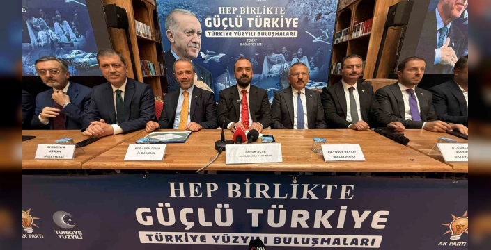 Acar, Tokat'ta 'Terörsüz Türkiye' sürecini anlattı