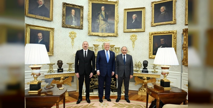 Aliyev, Paşinyan ve Trump'ın ortak deklarasyonu: Azerbaycan-Ermenistan barış anlaşması paraflandı