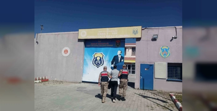 Arpaçay'da 22 suç kaydı olan şahıs yakalandı