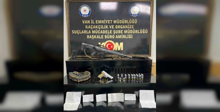 Başkale'de tefecilik operasyonu: 2 gözaltı