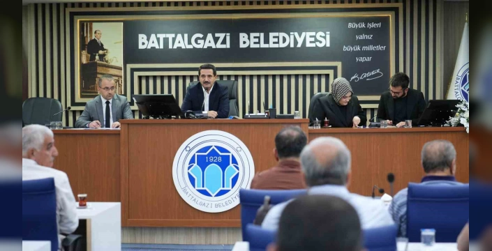 Battalgazi Belediyesi Meclisi toplandı: Yeni yatırımlar ve Orduzu parkı ele alındı