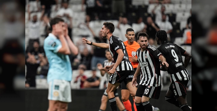 Beşiktaş, St. Patrick's'i mağlup etti: Konferans Ligi play-off turuna yükseldi