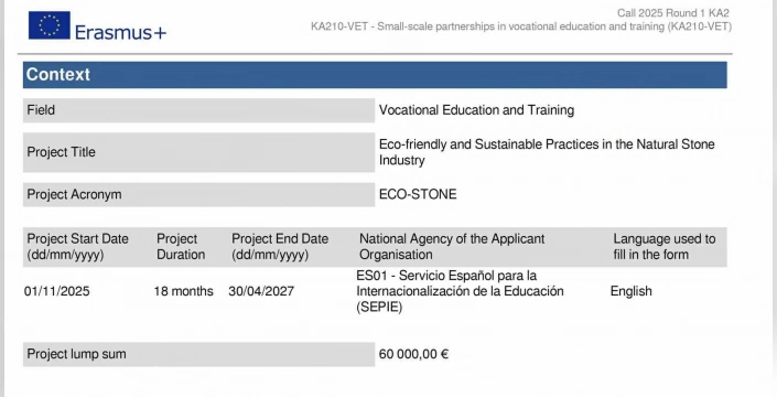 Bilecik Şeyh Edebali Üniversitesi, uluslararası ECO-STONE projesine ortak oldu