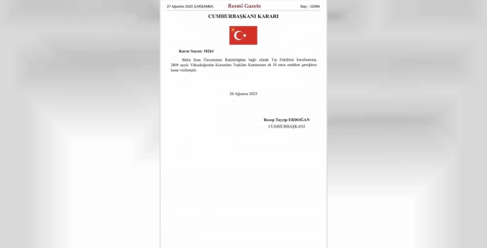 Bitlis'e tıp fakültesi müjdesi