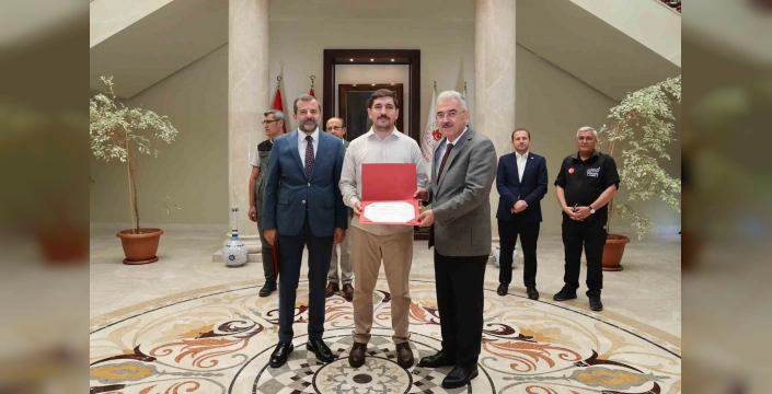 Bursa'da orman yangını kahramanlarına teşekkür