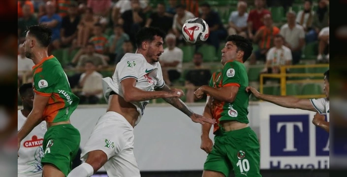 Corendon Alanyaspor - Çaykur Rizespor: golsüz beraberlik