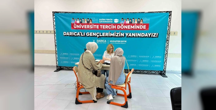Darıca Belediyesi'nden gençlere ücretsiz üniversite tercih danışmanlığı