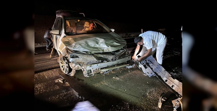 Elazığ-Bingöl karayolunda kaza: 2 yaralı